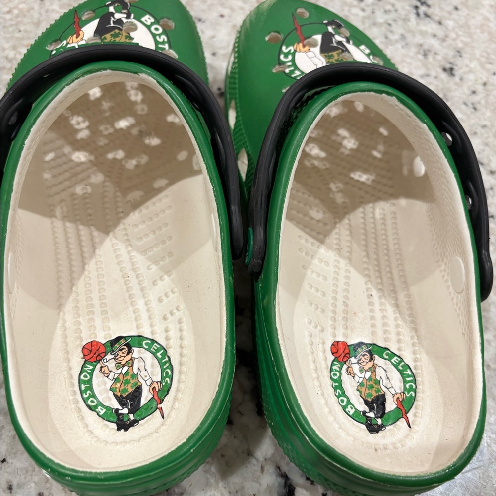 Boston Celtics Green Crocs - Picture 2 of 6